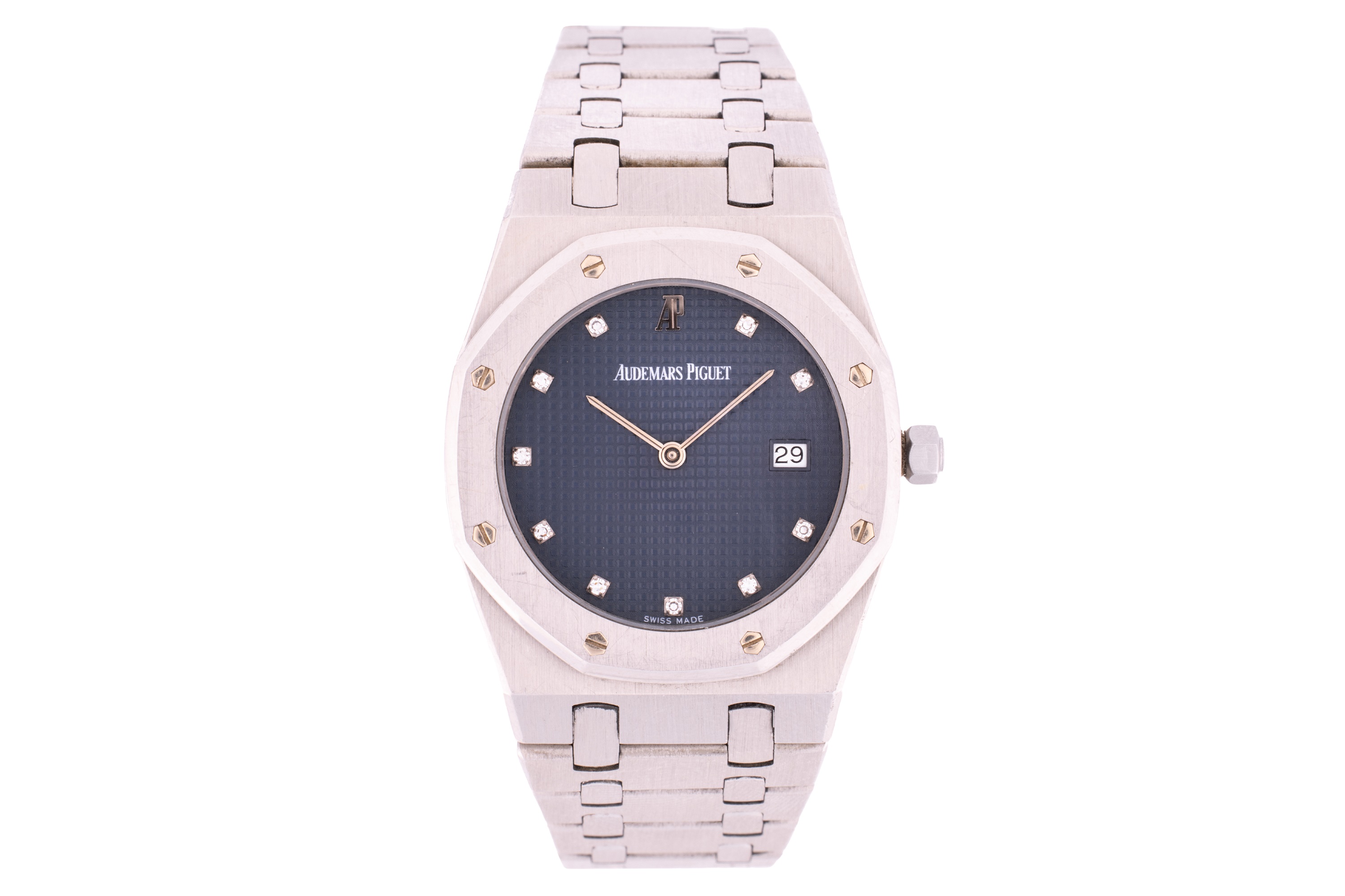 An exceptionally rare Platinum Audemars Piguet Royal Oak 33mm Ref 56175